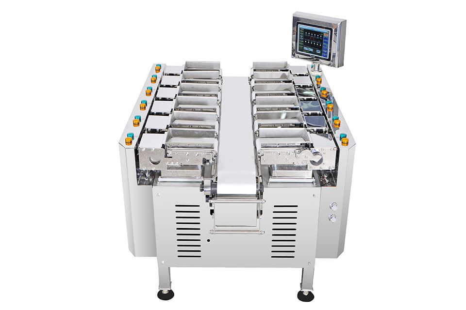 Weigh and sort machines