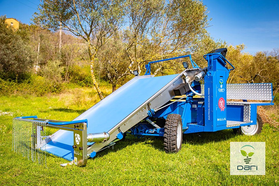 Veld oogstmachine
