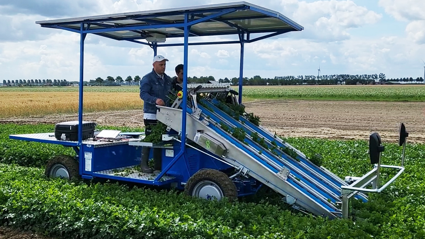 VegTerra harvest machines