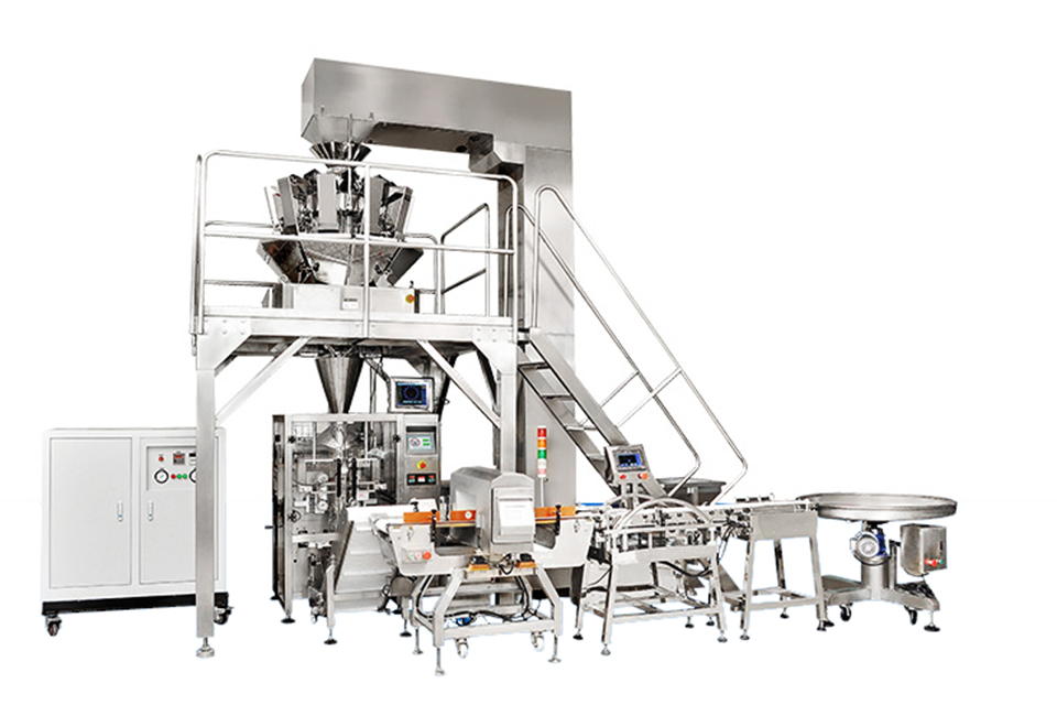 VERTICAL FLOW PACKAGING LINE